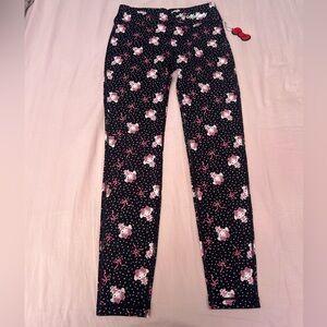 Hello Kitty and Friends x Forever 21 My Melody Black and Pink Bow Leggings